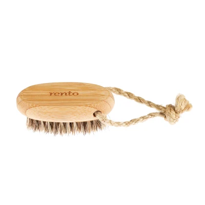 Afbeelding van Rento Bamboe ovale nagel borstel