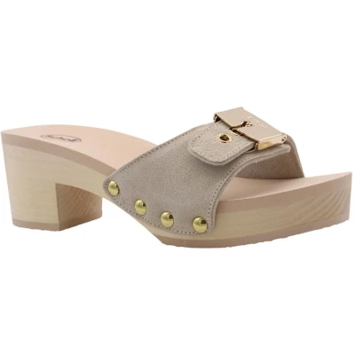 Afbeelding van Scholl Klomp Beige 39