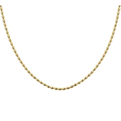 Afbeelding van YO&amp;NO Ketting Zilver verguld Bolletjes 1,5 mm 40 + 4 cm 925