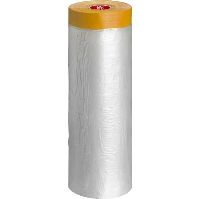 Afbeelding van Kip 3688 Washi Tec Masker Afdekfolie + Tape 1400mm x 33m Scherpe Verflijnen Snel Afdekken