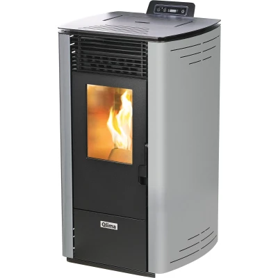 Afbeelding van Qlima Eleonora 74 2 S line Grey Pelletkachel