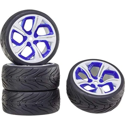 Afbeelding van Reely 1:10 Straatmodel Complete wielen On Road 5 spaaks Wit blauw 1 stuk(s)