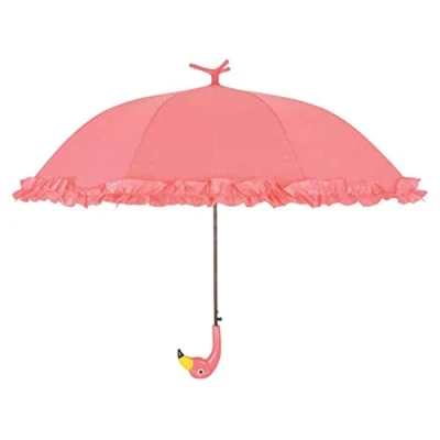 Afbeelding van Esschert Design paraplu flamingo ruches
