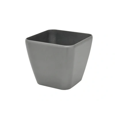 Afbeelding van Europalms Plantenbak Deco pot LUNA 33, rechthoekig, zilver