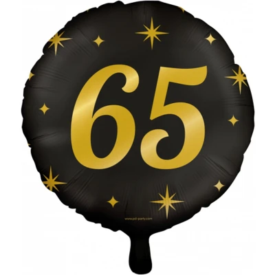 Afbeelding van Helium Ballon 65 jaar Classy 45cm per stuk