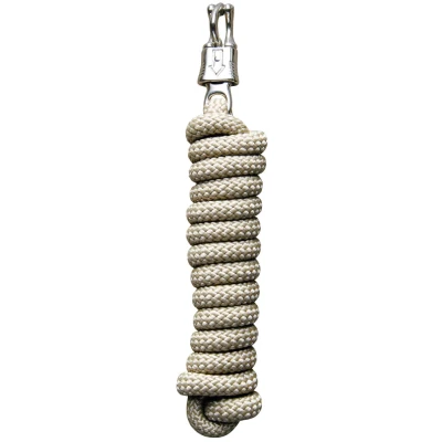 Afbeelding van Harry&#039;s Horse Halstertouw denz paniek haak 2.5M 2,5 m Grijs