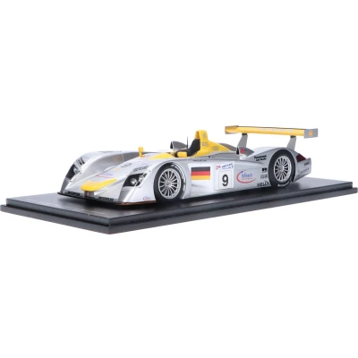 Afbeelding van Audi R8 Spark Modelauto 1:18 2000 Laurent Aïello / Allan McNish Stéphane Ortelli Sport Team