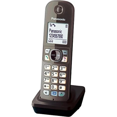 Afbeelding van Panasonic KX TGA681EXA handset voor TG68xx serie incl. oplader mocca bruin