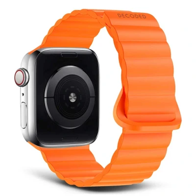 Afbeelding van Decoded Silicone Traction Loop Strap Lite Apple Watch 38/40/41mm Apricot