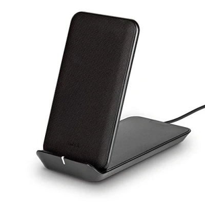 Afbeelding van Smpl Draadloze oplader 10 W draadloos oplaadstation, snellader, Qi gecertificeerd, compatibel met iPhone en Samsung Galaxy zwart
