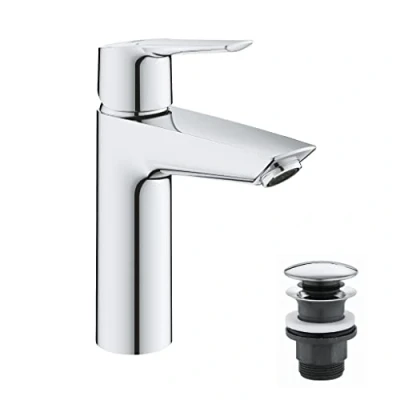 Afbeelding van GROHE QUICKFIX 24204002 Eenhendelmengkraan DN 15 M size chroom, met montagetool
