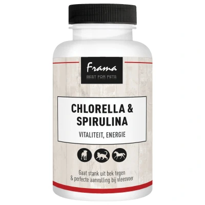 Afbeelding van Frama Best For Pets Chlorella en Spirulina 150 tabletten