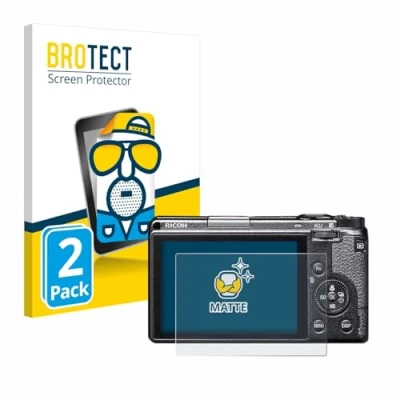 Afbeelding van BROTECT Screenprotector voor Ricoh GR IIIx / HDF Folie Beschermfolie matte (2 Stuks)