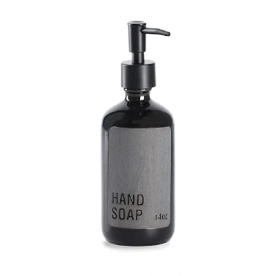 Afbeelding van Keramische zeepdispenser HANDSOAP, Ø7 x 20,8 cm