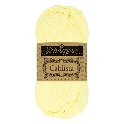 Afbeelding van Scheepjes Cahlista 101 Kaars Light Garen 10x50g