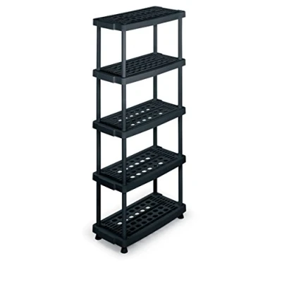 Afbeelding van Terry, Scaffale 8040 5, modulair rek met 5 planken 79x39x176 cm
