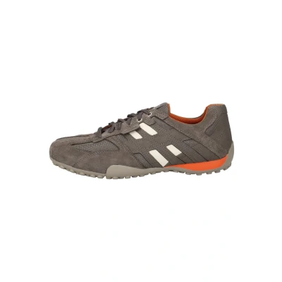 Afbeelding van Geox U SNAKE K jongens Sneakers, Grijs Lt Grey Antraciet, 39 EU