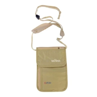 Afbeelding van Tatonka Borsttas, Skin Neck Pouch RFID B, portemonnee om te hangen met TÜV geteste blokkering, biedt ruimte voor (EU ) paspoort, internationaal rijbewijs, creditcards, contant geld, enz.