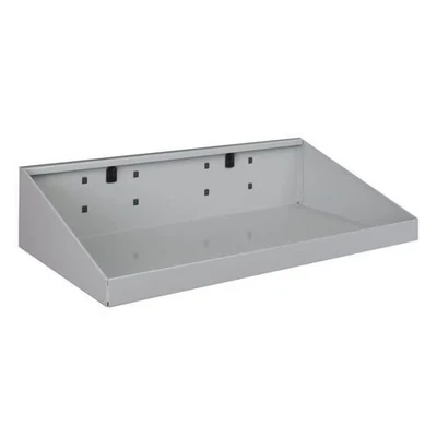 Afbeelding van Bott Aflegbodem B450xD170xH105/30mm lichtgrijs passend voor geperforeerde platen 1 stuk 14014034.16