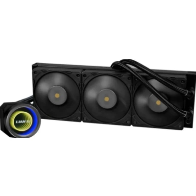 Afbeelding van Lian Li Galahad II Trinity Performance Vloeistof koelsysteem processor afmeting radiator: 360 mm voor Intel LGA 115x, 1700 AMD AM5, AM4 3 x 120 fans zwart