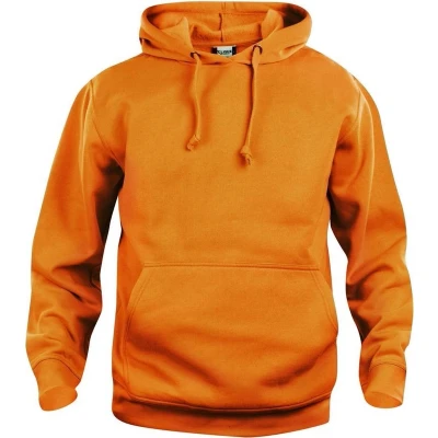 Afbeelding van Clique Basic hoody Signaaloranje maat XL