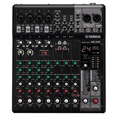 Afbeelding van Yamaha MG10X analoog 10 kanaals mengpaneel