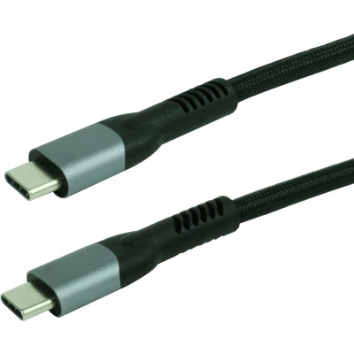 Afbeelding van Scanpart USB C Laad en Data Kabel 1 m Zwart