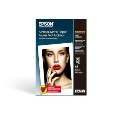 Afbeelding van Epson C13S041342 Archiefpapier A4 / 192g/m Mat 50 vellen