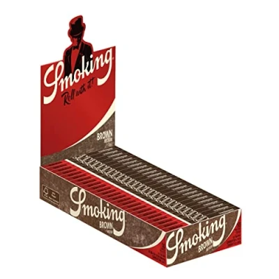 Afbeelding van Smok sigarettenpapier bruin 1 1/4 25x50Bl.