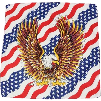 Afbeelding van Bandana/Doek Adelaar/Amerikaanse Vlag 50x50