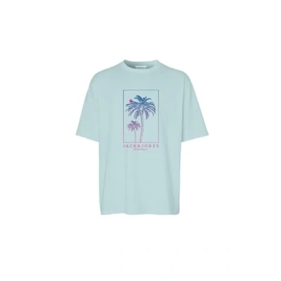 Afbeelding van JACK &amp; JONES JORLAFAYETTE Tee SS Crew Neck 2 FST, Skylight, XS