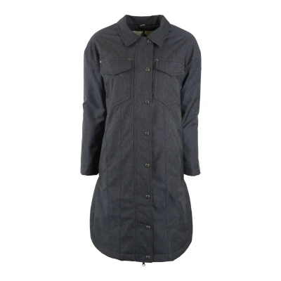 Afbeelding van Dreimaster vintage Dames Winterparka SCHMUDDELWEDDA S / Denim Blauw 100% Polyester
