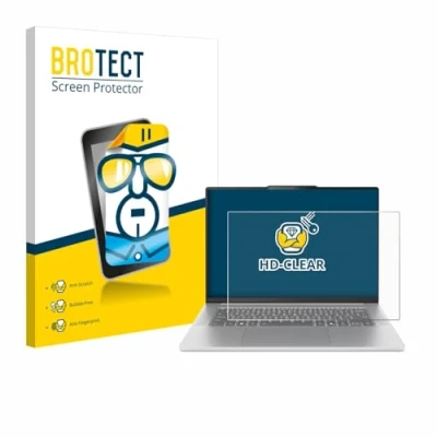 Afbeelding van BROTECT Screenprotector voor Lenovo IdeaPad Slim 5 Gen 10 15&quot; Folie Beschermfolie transparant