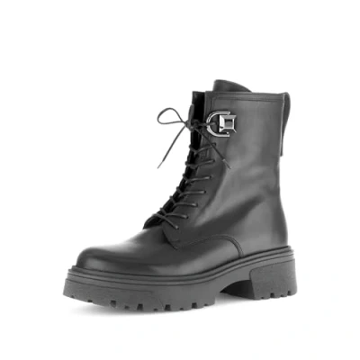 Afbeelding van Gabor Snowboots, Dames, Maat: 41, Schwarz(altsilber) Leer