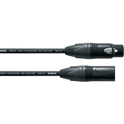 Afbeelding van Cordial CPD 3 FM DMX AES/EBU kabel XLR, 3m