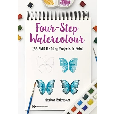 Afbeelding van Four Step Watercolour: 150 Skill Building Projects to Paint