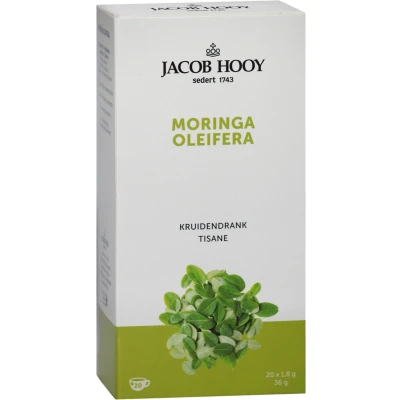 Afbeelding van 3x Jacob Hooy Moringa Theezakjes 20 stuks