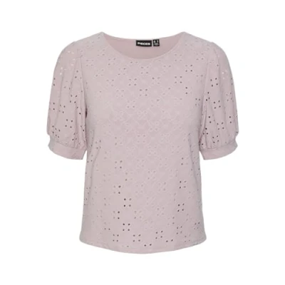 Afbeelding van Pieces Oberteil MIT Kurzen ÄRMELN Pcmimi Blouse, Dames, Maat: XS, Dawn pink