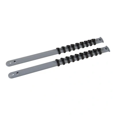 Afbeelding van Silverline 2 delige dophouderrail set 1/4&quot;