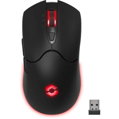 Afbeelding van Speedlink VELOX Rechargeable RGB Gaming Mouse Wireless, black (Draadloze), Muis, Zwart