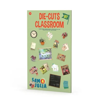 Afbeelding van Het Muizenhuis 4x decoratievellen Klaslokaal/Classroom