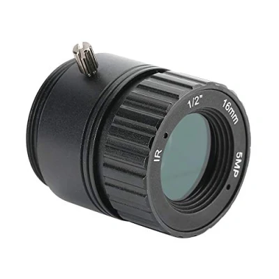 Afbeelding van Cameralens, 16 mm 5 MP vaste lens, ondersteuning voor high definition pixels, CS vatting, focale lens die geschikt is de meeste modellen beveiligingscamera&#039;s