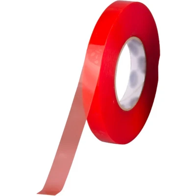 Afbeelding van Dubbelzijdige Tape extra dun en Transparant Rol 10 Meter