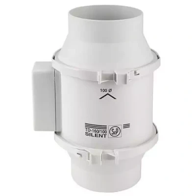 Afbeelding van S&amp;P SILENT 100 Buisventilator TD100 T