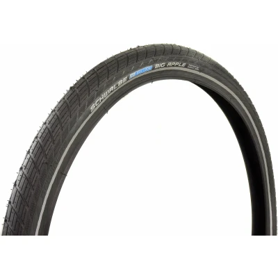 Afbeelding van Schwalbe Buitenband RaceGuard 24 x 2.00&quot; / 50 507 mm zwart met reflectie