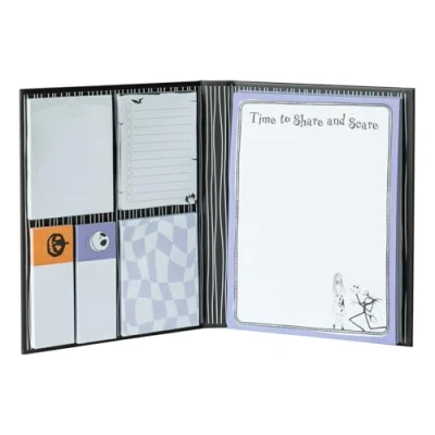 Afbeelding van Grupo Erik Sticky Notes Nightmare Before Christmas Zelfklevende Notitie 6 Blokken Blocnotes van verschillend formaat