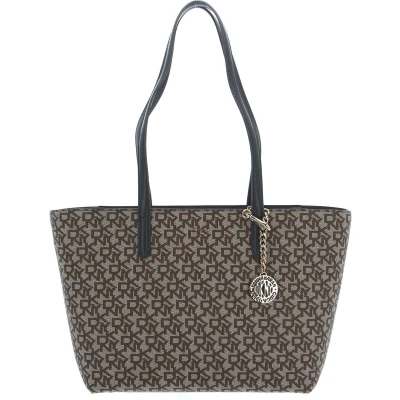 Afbeelding van DKNY Shopper Schoudertas Bryant Zip Tote Chino / Charcoal Bruine Veelkleurig