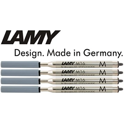 Afbeelding van Lamy M16 vulling voor balpen (4 x, zwart M)