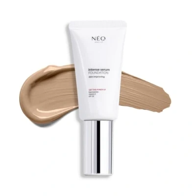 Afbeelding van NEO MAKE up Intense Serum Satin Foundation Gezichtsmake Skincare SPF 30 03 Natural ml