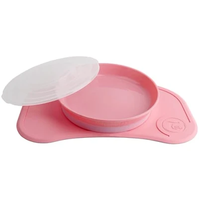 Afbeelding van TWIST SHAKE Click Mat en Bord Mini van 6 maanden pastel roze